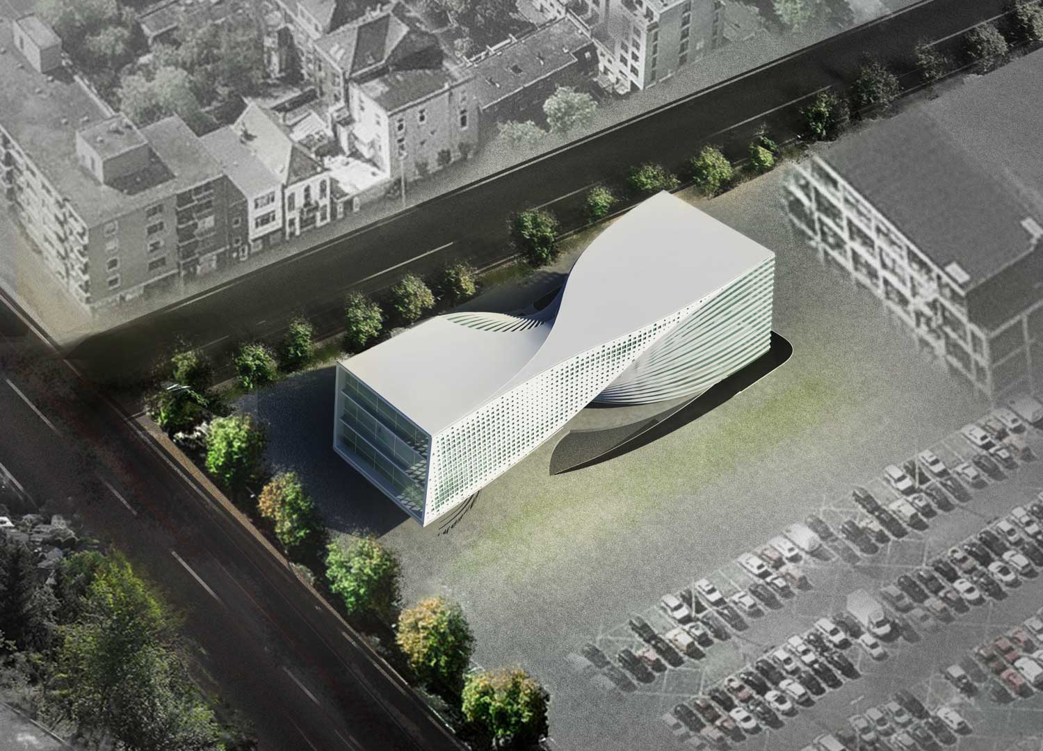 Exterior rendering